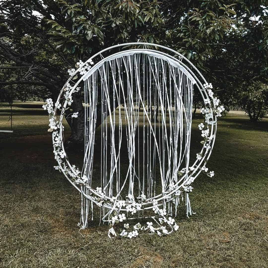 Round wedding arches