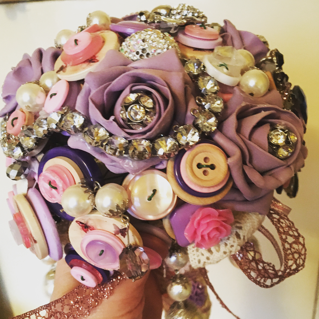 Unusual wedding bouquet