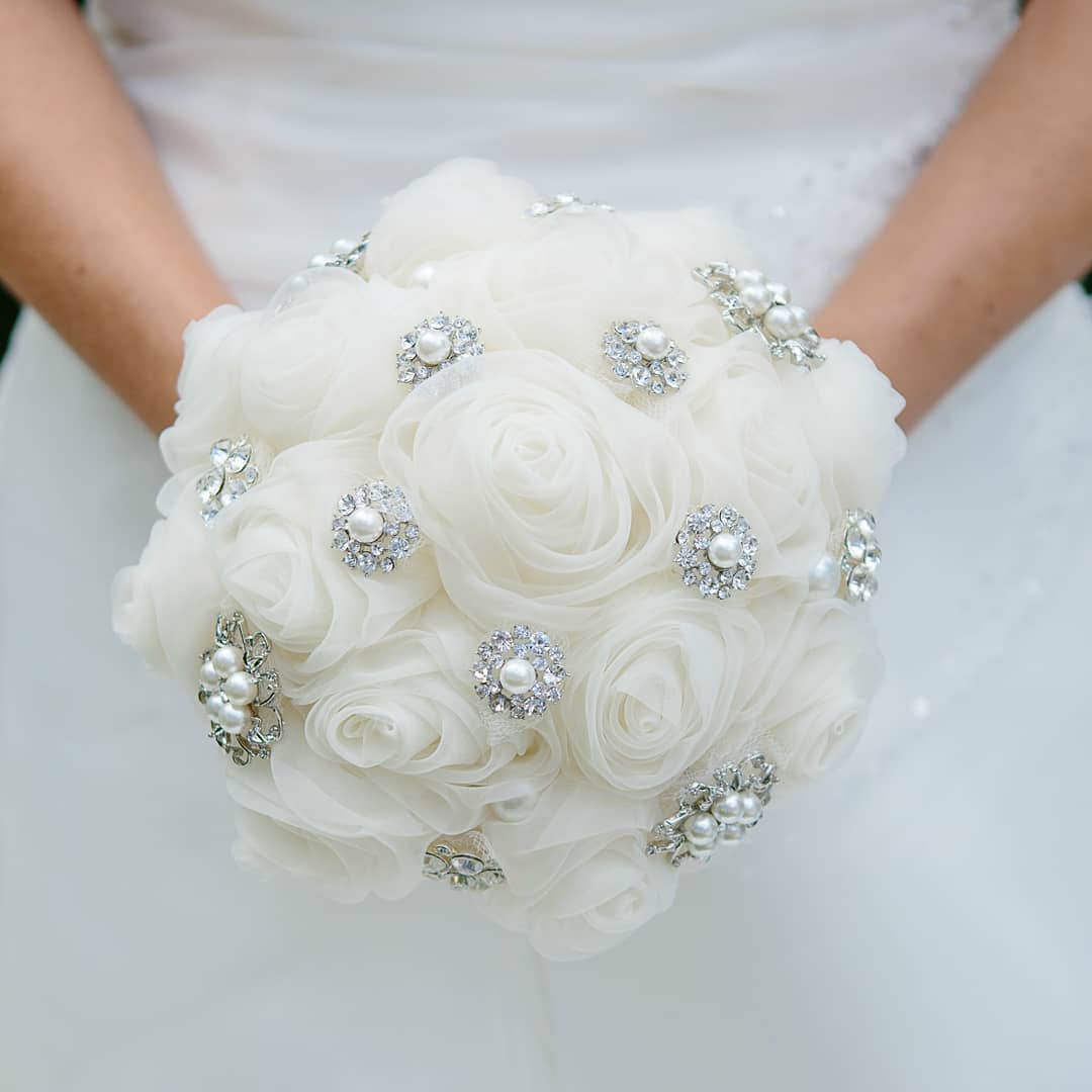 Unusual wedding bouquet