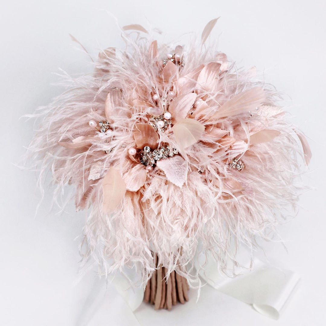 Unusual wedding bouquet