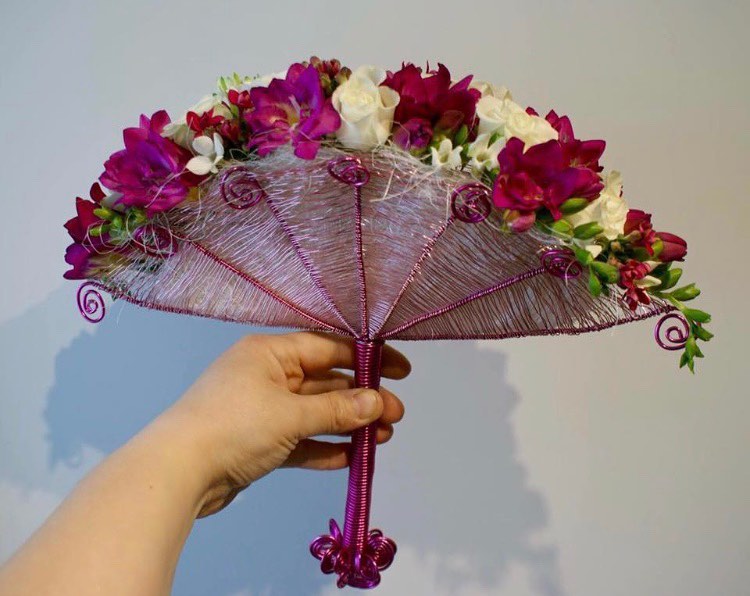 Unusual wedding bouquet