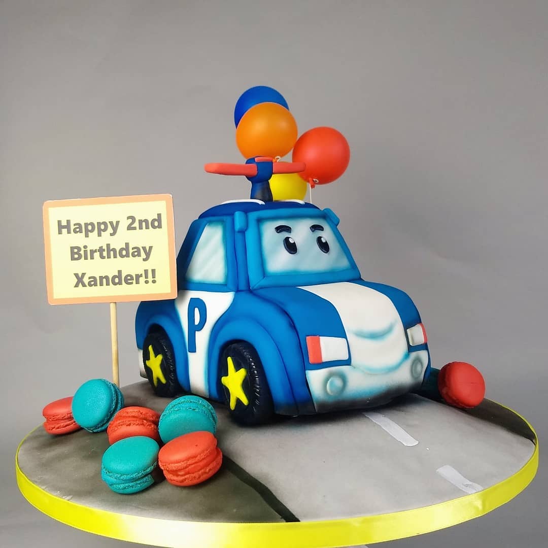 Robocar Poli - Birthday Cake
