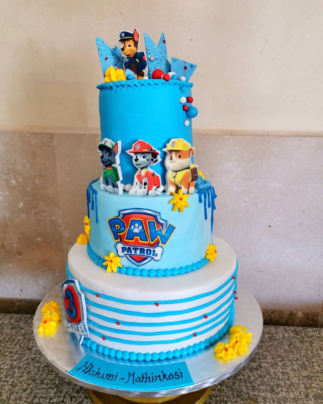 Paw Patrol Birthday Cake