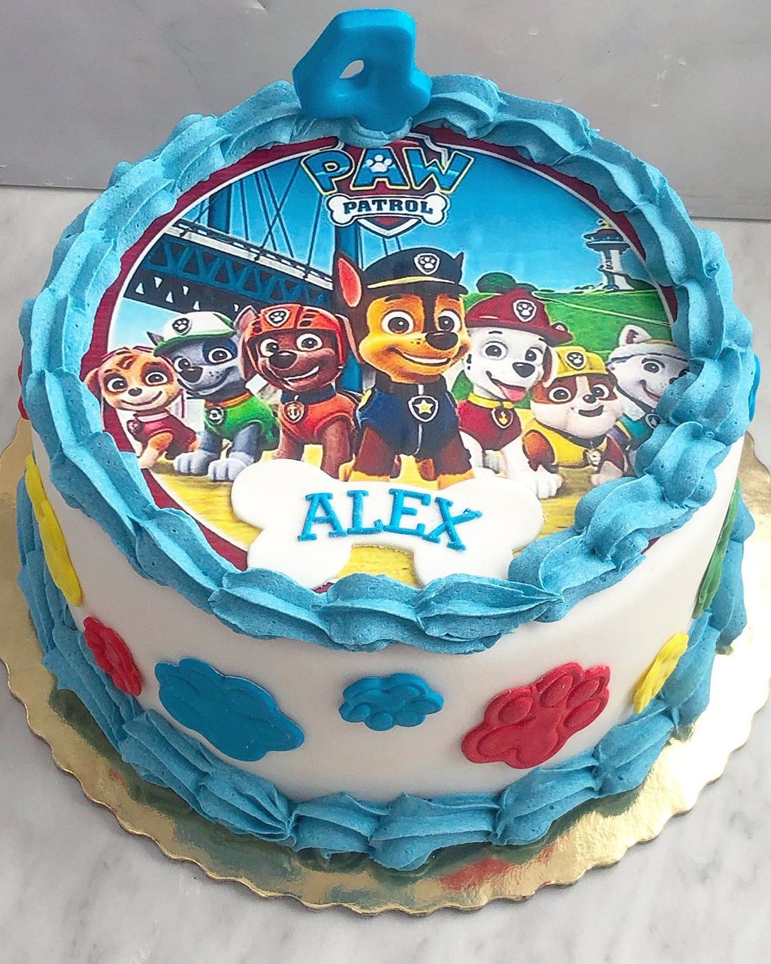 Paw Patrol Birthday Cake