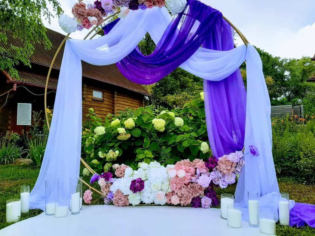 Round wedding arches Round wedding arch