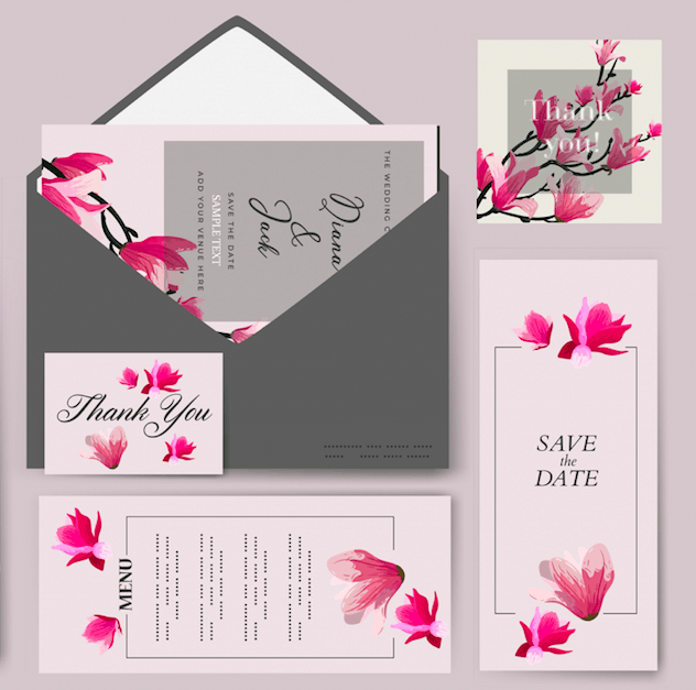 Blooming Sakura – Wedding Invitation