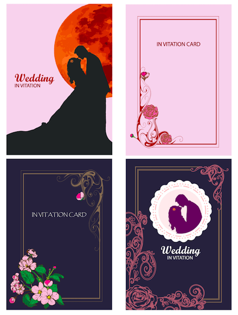 Flower Bride Set – Wedding Invitation