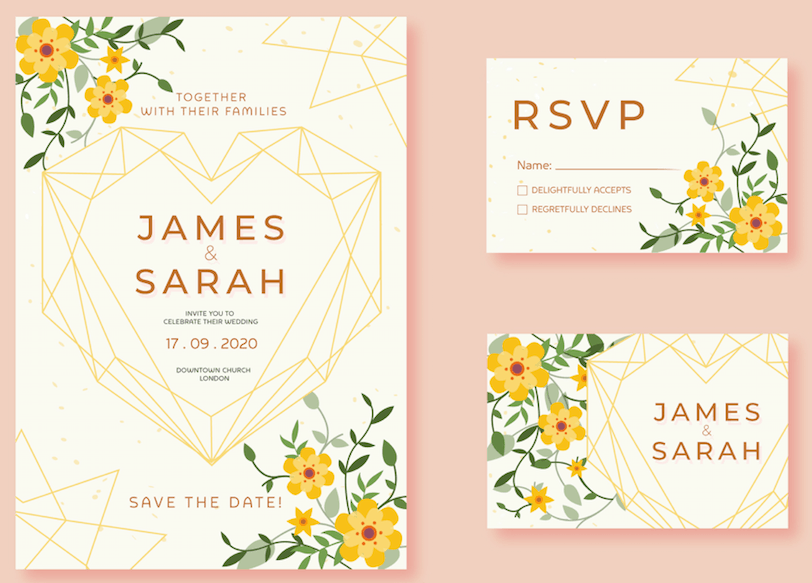 Heart Frame – Wedding Invitation