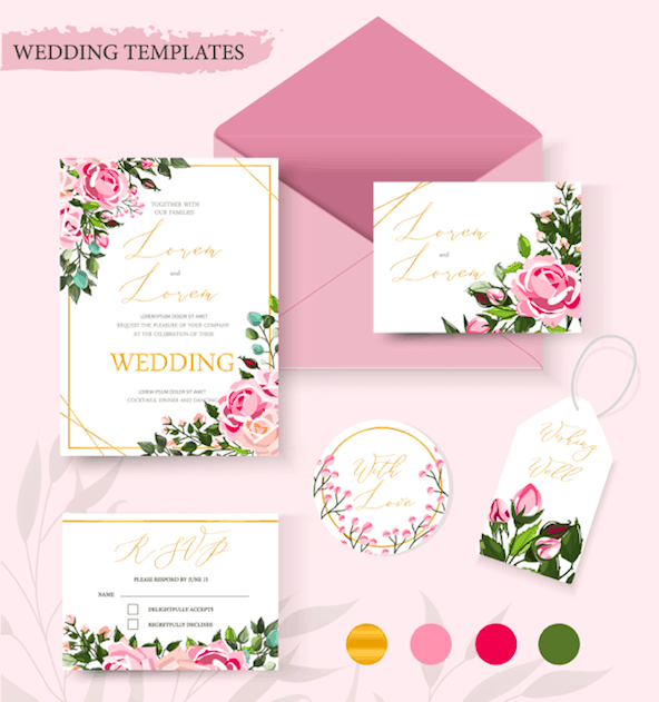 Pink Style – Wedding Invitation