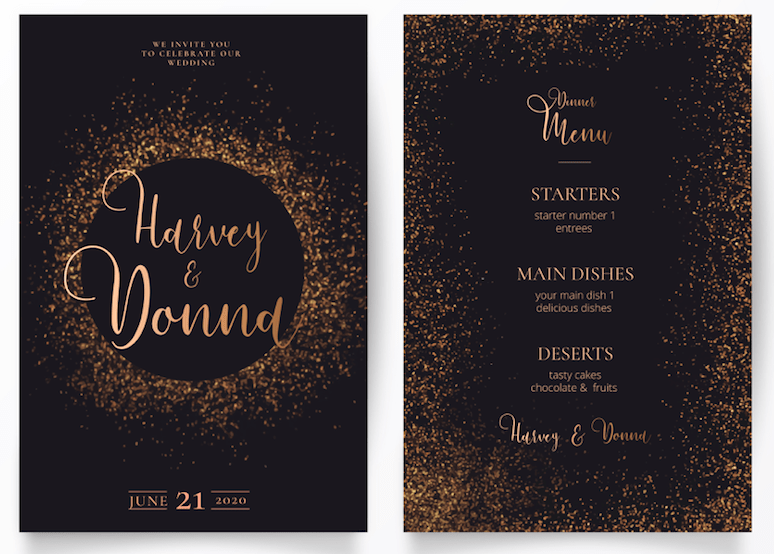 Sparkle – Wedding Invitation
