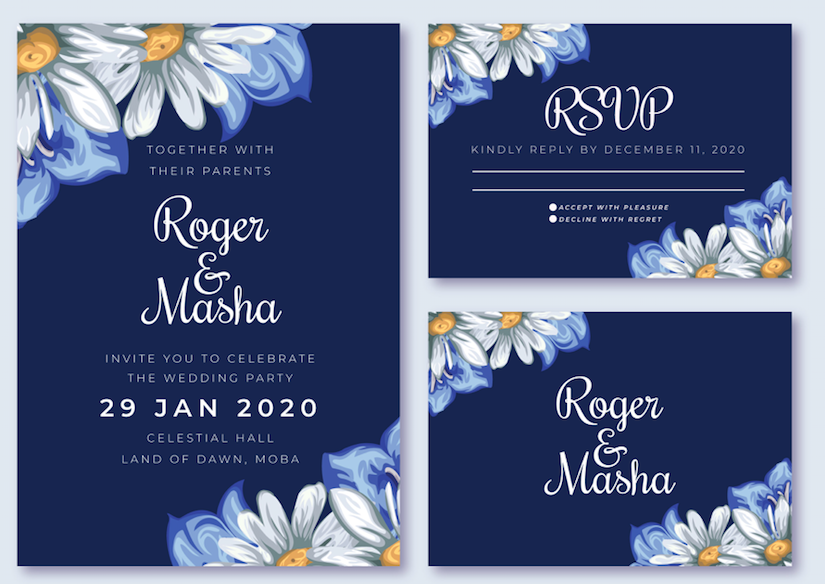 Daisy – Wedding Invitation