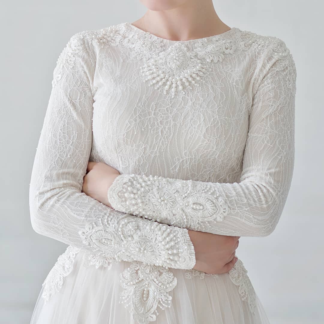 February Winter Wedding Dress