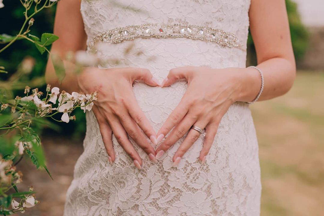Bachelorette for pregnant bride